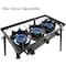 Concord Triple Burner Outdoor Stand Stove Cooker w/ Regulator Brewing Supply B-8745 - alternate 2
